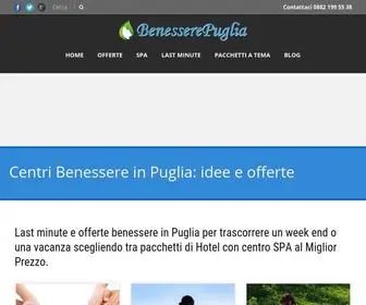 Benesserepuglia.it(Offerte Benessere Puglia) Screenshot