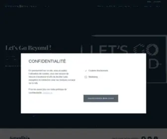 Beneteau-Group.com(Groupe Beneteau) Screenshot