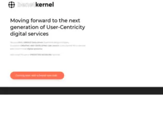 Benetkernel.com(Data-driven Experience Design) Screenshot