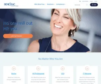Benetrac.com(Online Benefits Administration Made Simple) Screenshot
