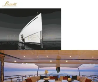 Benettiyachts.it(Benetti Yachts) Screenshot