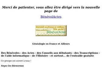Benevolactes.fr(Chasteauneuf) Screenshot