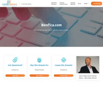 Benfica.com(Media Options) Screenshot