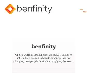 Benfinityonline.com(Benfinity, llc) Screenshot