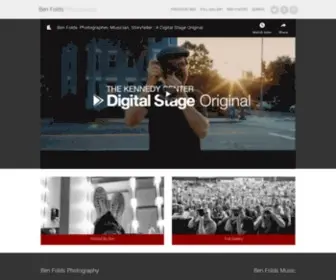 Benfoldsphotography.com(Ben Folds Photography) Screenshot
