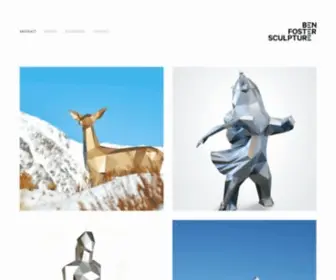 Benfoster.co.nz(Ben Foster Sculpture) Screenshot