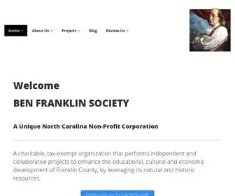 Benfranklinsocietync.org(Benfranklinsocietync) Screenshot