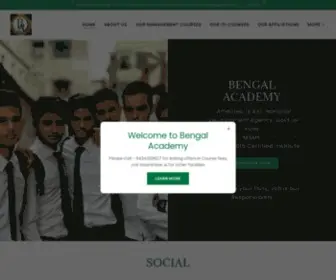 Bengalacademy.in(Bengal Academy) Screenshot