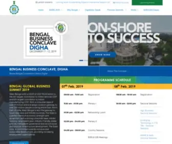 Bengalglobalsummit.com(Bengal Means Business) Screenshot
