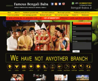 Bengalibabaji.com(Vashikaran Specialist Bengali Baba) Screenshot