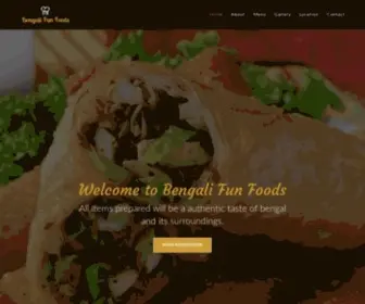 Bengalifunfoods.com(Bengali restaurant in bangalore) Screenshot