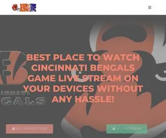 Bengals-Game.com(Bengals Game) Screenshot