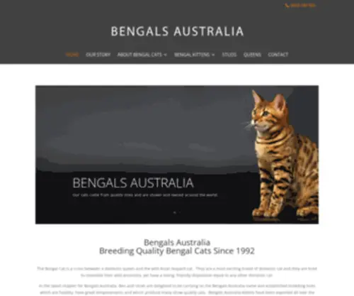 Bengalsaustralia.com.au(Bengals Australia) Screenshot
