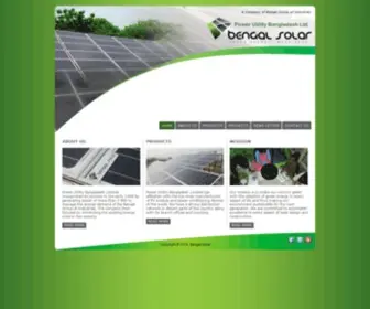 Bengalsolar.com.bd(Bengal Solar) Screenshot