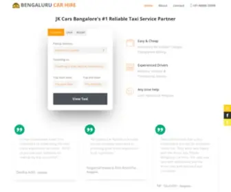 Bengalurucarhire.com(金沙正规娱乐网) Screenshot