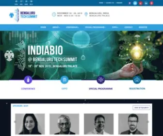 Bengalurutechsummit.com(Bengaluru Tech Summit 2024) Screenshot