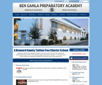 Bengamlapreparatoryacademy.org(Ben Gamla Preparatory Academy) Screenshot