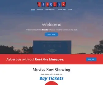 Bengies.com(Bengies Drive) Screenshot
