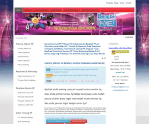 Bengkelphone.com(酒泉载偃物流有限公司) Screenshot