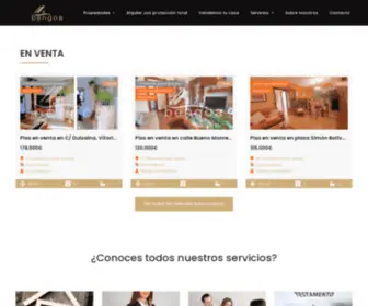 Bengoainmobiliaria.com(Compra y Alquiler de Viviendas en Vitoria) Screenshot