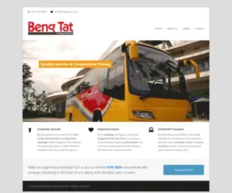 Bengtatbus.com(Beng Tat Transport Service) Screenshot