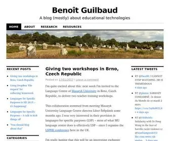 Benguilbaud.com(Benoît Guilbaud) Screenshot