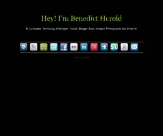 Benh.org(Benedict Herold) Screenshot