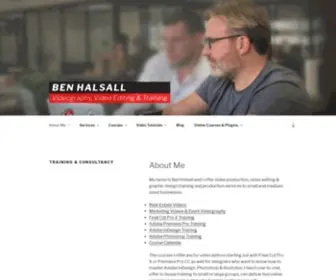 Benhalsall.com(Training & Consultancy) Screenshot