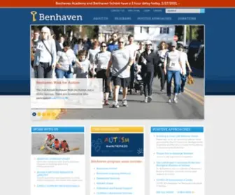 Benhaven.org(Autism Resources & Services in CT) Screenshot