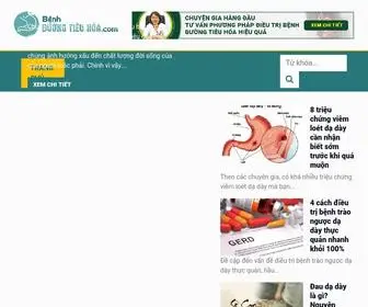 Benhduongtieuhoa.com(Bệnh đường tiêu hoá) Screenshot