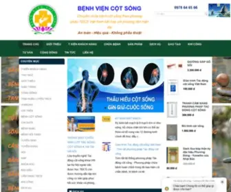 Benhviencotsong.vn(Bệnh) Screenshot