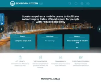 Benidorm.org(Principal ciudadano) Screenshot