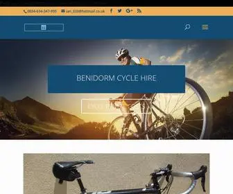 Benidormcyclehire.com(Benidorm Cycle Hire) Screenshot