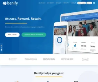 Benify.fi(Engage Your Employees Anytime and Anywhere) Screenshot
