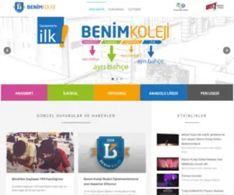 Benim.k12.tr(Benim Koleji Gaziantep) Screenshot