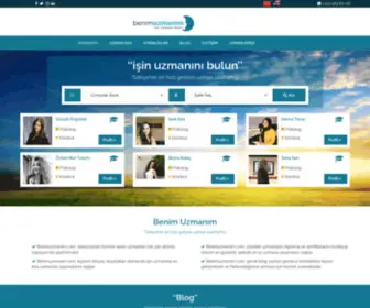 Benimuzmanim.com(Benim Uzman) Screenshot