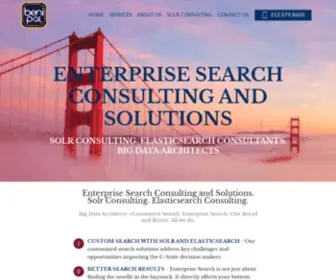 Benipaltechnologies.com(Enterprise Search Consulting and Solutions) Screenshot