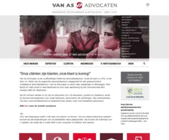 Benistant.nl(Van As Advocaten) Screenshot
