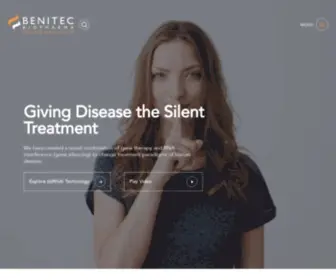 Benitec.com.au(Benitecs) Screenshot