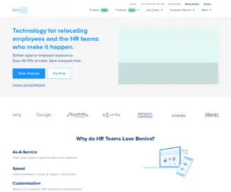 Benivo.com(Increase satisfaction for employees and HR by >50% NPS. Save 30) Screenshot