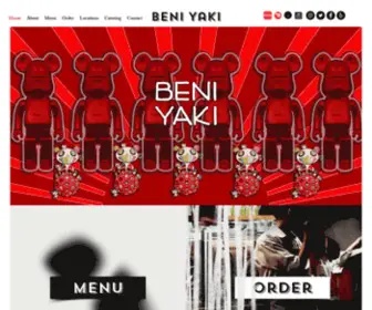 Beniyaki.com(Beni Yaki) Screenshot