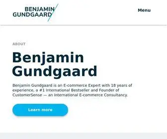 Benjamin-Gundgaard.com(Benjamin Gundgaard) Screenshot