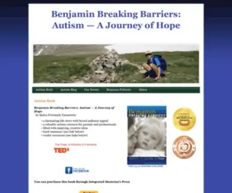 Benjaminbreakingbarriers.com(This book) Screenshot