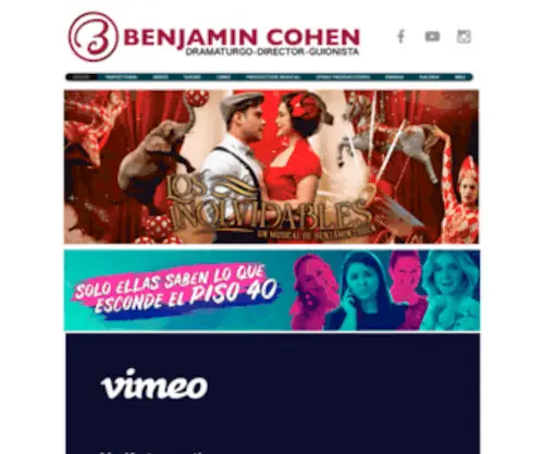 Benjamincohen.tv(Benjamin Cohen) Screenshot