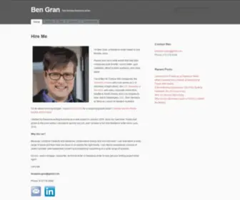 Benjamingran.com(Ben Gran) Screenshot