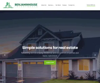 Benjaminhouse.us(Benjaminhouse Investments) Screenshot