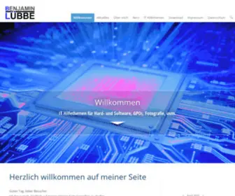 Benjaminluebbe.de(IT Hilfethemen für Hard) Screenshot