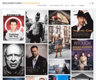 Benjaminparks.com(Professional Photographer & Video Producer in Tokyo) Screenshot