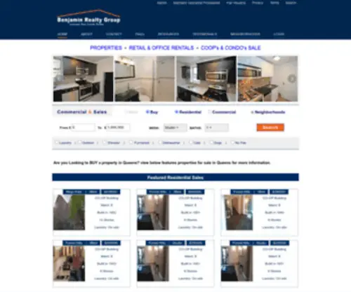 Benjaminrg.com(Apartments for rent in Queens) Screenshot