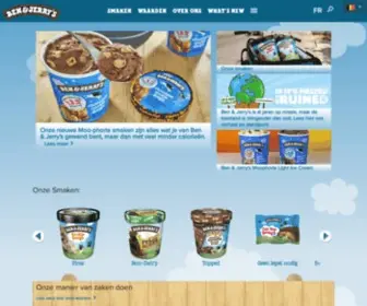 Benjerry.be(Ben & Jerry’s) Screenshot